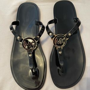 Michael Kors Jelly Flip Flops